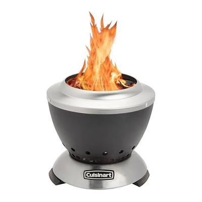 Cuisinart Outdoor Fire Pit, Cleanburn Smokeless System, Wood Burning, 7.5"