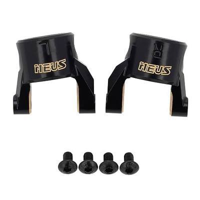 MEUS Racing SCX10 Pro Brass C-Hub Carriers L/R for for Axial SCX10 PRO 4X4 KIT AXI03028 1/10 RC Crawler Upgrades Parts