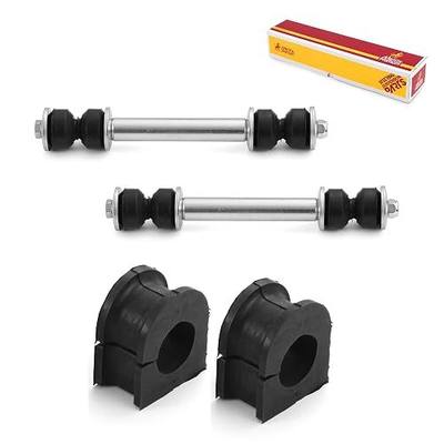 Metrix Premium Chassis Parts - 4 PC L/R Front Sway Bar Stabilizer End Link & Stabilizer Bar Bushing Kit Fits 03-08 Chevrolet Express 1500, 08-20 Express 2500, 3500, GMC Savana Models K700537 K6439