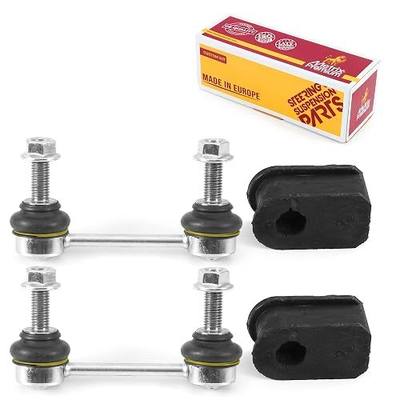 Metrix Premium Chassis Parts Sway Bar Link & Bushing Kit Fits Ford E-350 | Super Duty 08-19, E-450 Super Duty 08-19, Front, 4 PC, Left & Right, Replacement K750322 & K8690, Made in Europe