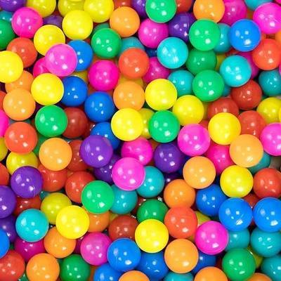 Markdang 170 PCS Ball Pit Balls 2.1-2.2” Free Crush Proof Plastic Ball for Baby and Toddler -8 Bright Colors with Zip Storage Bag,Baby Pool Water Toys,Kiddie Pool
