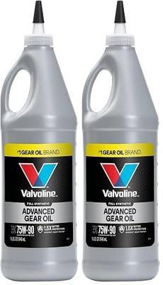 Valvoline Advanced Full Synthetic 75W-90 Gear Oil 1 QT (Pack of 2)