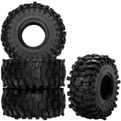 GLOBACT 1.9 Crawler Tires 118 * 45mm for 1/10 TRX4 TRX6 SCX10 Redcat GEN7 8