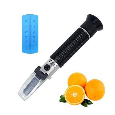 0-32% Brix Meter Refractometer with ATC | brix Refractometer,lab Refractometer forfruit, Fruit Juice,Wine Making