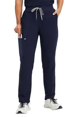 Fabletics Women's Performance Scrub Pant - MotionTech, 4-Way Stretch, Pocket-Packed, Wrinkle-Resist, Semi-Slim Fit