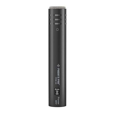 Phenyx Pro PDM35 Overhead Condenser Microphone, Cardioid Microphone with Wide Frequency Response Range, XLR Connector, Pencil Stick Condenser Mic for Hi-Hat, Percussions, and String Instruments