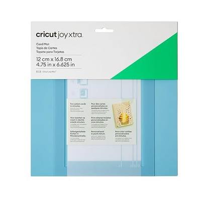 Cricut Joy Xtra Card Mat (4.7 in x 6.6 in) Reusable for All Cards, with Clear Protective Film