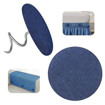 12 Pack Upholstery Twist Pins for Bed Skirts, Slipcovers & Headliners | Twist fabric securely in seconds. Perfect for bed skirts, upholstery, slipcovers and car headliners. No damage