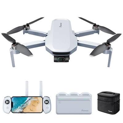 Potensic ATOM 4K GPS Drone, 3-Axis Gimbal, Under 249g, 96 Mins Flight, Max 6KM Transmission, Visual Tracking, 4K/30FPS QuickShots, Lightweight for Adults and Beginners, Fly More Combo