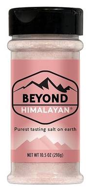 BEYOND HIMALAYAN Pink Himalayan Sea Salt Substitute - 10.5 oz. - Tasty Low Sodium Salt & Potassium Salt Substitute for High Blood Pressure - Himalayan Pink Salt Substitute With Real Salt-Taste