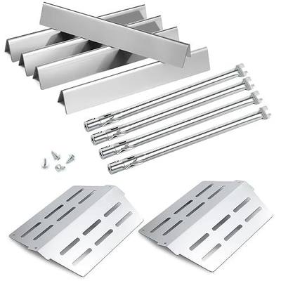 Genesis E-330 Grill Replacement Parts 4 Burners for Weber Genesis S-330 E-310 EP-330 Grill Part 7621 Flavorizer Bars 65505 Heat Deflector 62752 Genesis 330 Sear Burner Tube Front Control 300 Series