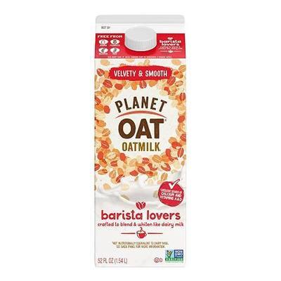 Planet Oat Barista Lovers Oatmilk, 52 oz