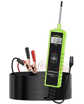 12 Volt Test Light Automotive, Power Circuit Probe Kit, 6V - 24V Car Fuse Tester, Voltage Tester 0.3v-70v, AC DC Outlet Tester, Automotive Short Circuit Finder, P60