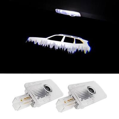LED Car Door Logo Lights Courtesy Projector Laser Welcome Light Puddle lamp 2 pcs Compatible with Forester Outback Legacy Ascent Car Accessories (forest car, Forester/Outback)