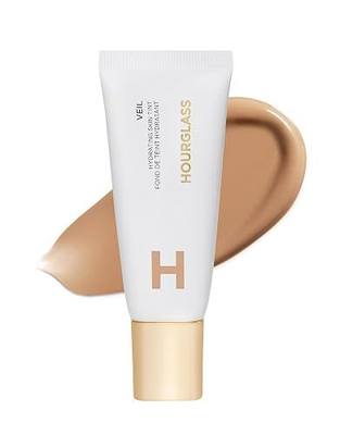 Hourglass Veil Hydrating Skin Tint, Dewy Tinted Moisturizer, Makeup and Skincare Benefits, Lightweight, Buildable Coverage, Vegan, Cruelty-Free Hourglass Skin Tint for Radiant, Natural Glow