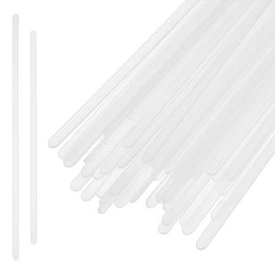 BENECREAT 48Pcs PP Plastic Boning 7.8/9.8 inch Corset Webbing Boning 6mm Wide for Bridal Dress Bustle Handmade Craft Wedding Dresses DIY Sewing Supplies, 2mm Thick