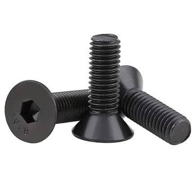 M3-0.5 x 14mm Flat Head Socket Cap Screws, 10.9 Grade Alloy Steel,DIN 7991,Allen Socket Drive, Black Oxide Finish, Machine Thread, Countersunk Bolts,Fully Thread Quantity 60