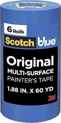 1.88 IN x 60 YD Original Multi-Surface Painter's Tape, Case of 6 x 6-Packs