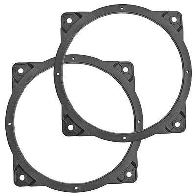 NuIth 6.5 Inch Front Door Speaker Adapter Spacer Ring Fit for 2006-2020 Hyundai Sonata/Azera/Santa Fe/KIA 2011-2020, 6.5"-6.75” Speaker Adapter Brackets for Aftermarket Speaker Installation