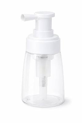Barber Powder Bottle Spray - for Applying Talc and Powder - Empty Powder Puffer Bottle Travel Cosmetics Blower, Refillable Hair Fiber Applicator for Salon, Home, Beauty- White