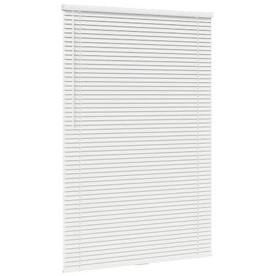 Lumino 1" Aluminum Mini Blinds, 23" W x 64" L White | Cordless, Durable, Waterproof, Custom Sizes