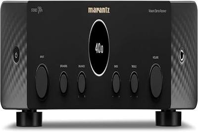 Marantz STEREO 70s 2-Ch AV Receiver (75W X 2) - 4K/120 and 8K Compact Home Theater Receiver, Class A/B Amplification, Supports Spotify Connect, Airplay 2, Bluetooth, & More via Wi-Fi & HEOS Multi-Room