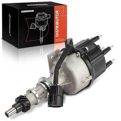 A-Premium Ignition Distributor with Cap and Rotor, 4.9L L4, 7 Pins | Compatible with Ford F-150, F-250, F-350, E-350 Econoline, E-150 Econoline, E-250 Econoline, E-150/E-350 Econoline Club Wagon