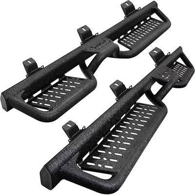 SMANOW Running Boards Compatible with 2018-2026 Jeep Wrangler JL 4 Door. Wrangler JL Running Boards Step Bars and Black Side Steps Step Bars.