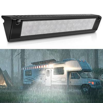 SKTYANTS 13" Exterior LED Flood Lighting Fixture, led rv Light Exterior Lights, 6000K Super Bright, 12V/24V DC, High Lumen Output Low Current Draw, IP 67 Waterproof for RV Boat
