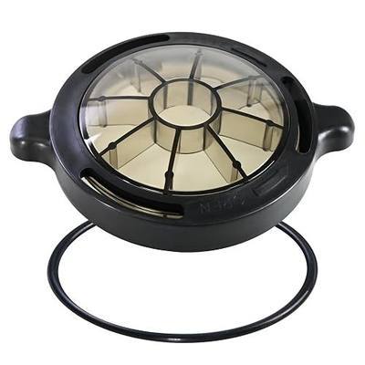 Pool Pump Basket Cover Compatible with Splapool Deluxe Pureline Pool Pumps | Pool Pump Lid Compatible with Splapool 72728 72729 72730 72747 72748 Most Modles,Fit 0.75HP/1HP/1.5HP/2HP Pump, with O-Ring