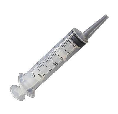 30 ml (1 oz) Plastic Syringe, Disposable Eccentric Catheter Tip Syringe for DIY Crafts, Feeding Pets, Dispensing, Measuring, Watering (Pack of 5)