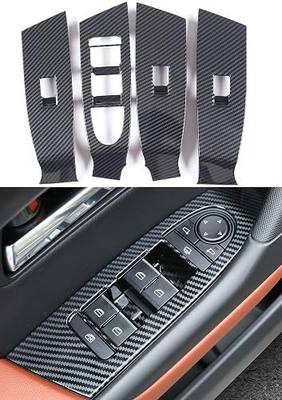 for 2023-2026 Mazda CX50 Gas and CX 50 Hybrid Accessories, Carbon Fiber Pattern Window Control Protective Panel, Interior Accessories Upgrade Trims Cover for 2025 2024 Mazda CX-50