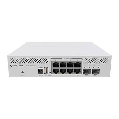 Mikrotik CRS310-8G 2S in: L3 Smart Switch Géré 2.5G Ethernet (100/1000/2500) Connexion Ethernet, Support