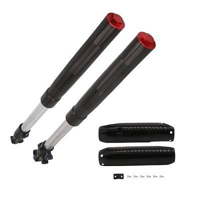 POLARBEAR Front End Inverted Forks 45/48mm 630mm Pit Bike Forks Hydraulic Upside Down Shock For 110cc 125cc 150cc Dirt Pit Bikes