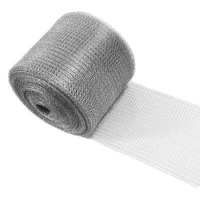 Wire Mesh for Mice Control 5 in X 36Ft,Hole Fill Fabric, Weep Holes Covers, Upgraded Stainless Steel Wire Mesh Roll, Flexible Stretchy Meshs Fabric for Garden House and DIY, Rodent Barrier