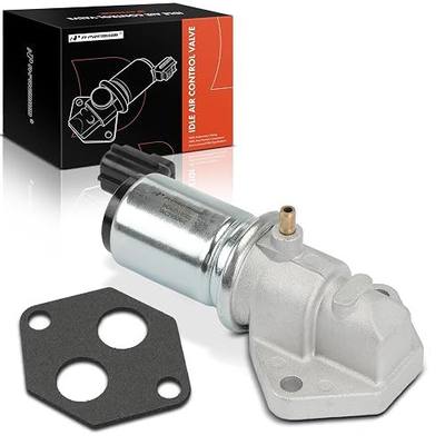 A-Premium Fuel Injection Idle Air Control Valve Compatible with Ford Explorer, Ranger 1998-2000 & Mazda B4000 1997-2000, 4.0L, Auxiliary Air Valve, Replace# ZZR520660, ZZR520660A