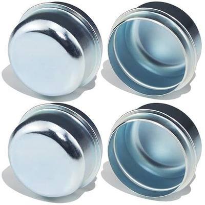 4pcs 1.98'' Trailer Axle Dust Caps, Trailer Hub Bearing Dust Cap Cup Wheel Center Grease Cover Caps for 2000-3500 lbs Boat Trailer Dexter EZ Lube Trailer Camper RV
