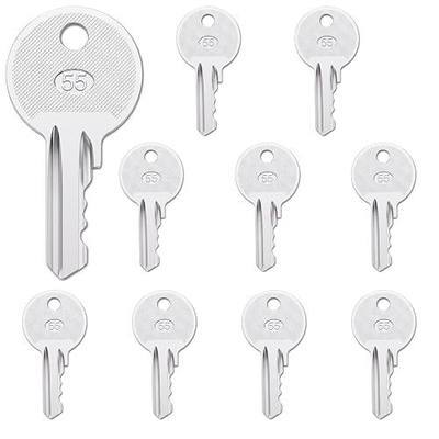 Heavy Equipment Keys, 10Pcs 455 Scissor Lift Keys | Fit Skyjack Lifts, New Genie Lifts, Boom Lifts Scissor