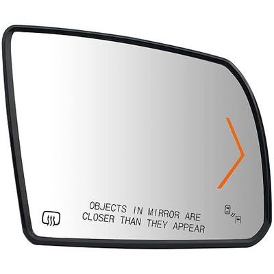 Passenger Side Heated Turn Signal And Blind Spot Detection Mirror Glass Replacement For 2008-2017 Toyota Sequoia 2007-2020 Toyota Tundra - Side Mirror With Rear Holder