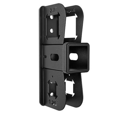 BougeRV Hitch Wall Mount 2" Receiver Max Hold Up to 300LBS Garage Organizer | Bike Rack & Cargo Rack Storage, Hanging Garage Organizer, Trailer Hitch Receiver Hitch Bicycle Ski Rack Storage Organizer