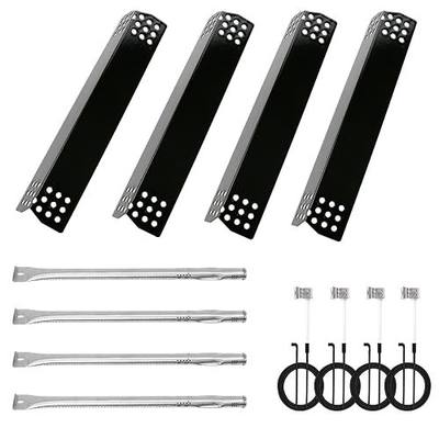 Replacement Parts for Nexgrill 720-0925P 720-0925 - 720-0896 720-0896B 720-0896E, Grill Burner and Flavor Bars, Ignitors Kit for Nexgrill 4 Burner, 4 Packs