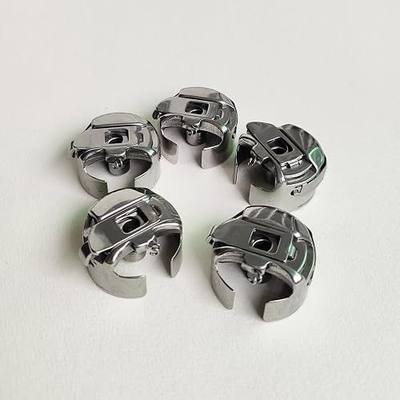 5PCS Standard Industrial Bobbin Case fit Embroidery Machine Using Size L Bobbin Case