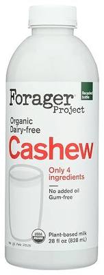 Forager Project, Cashew Milk Unsweetened Organic, 28 Fl Oz