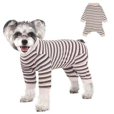 FEimaX Dog Recovery Suit After Surgery, Pet Abdominal Wounds Post Surgical Shirt for Dogs Cats, Puppy Spay Neuter Prevent Licking Onesie Alternative Bandages E-Collar & Cone