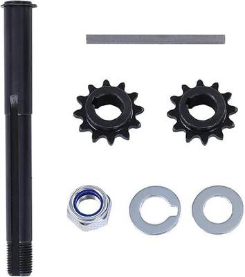 Go Kart Torque Converter Jackshaft Tool Kit,Jackshaft+10 Tooth #40/41 + 12 Tooth #35 Gear TAV 2+ Key + Nut + Washers + Snap Ring