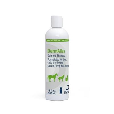 DermAllay Oatmeal Shampoo for Dogs, Cats and Horses, 12 Fl Oz | Gentle, Soap-Free, Soothing; Packaging May Vary