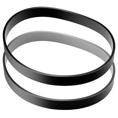 2 Pack Replacement Vacuum Belt for Hoover Windtunnel C1703900 U5140900 U5468900 C1712900 U5402900 U5458910 CH50010 UH40265 U5473900W UH30070 U5462900 U5720960 U5404900 UH30085 EH51000 Models
