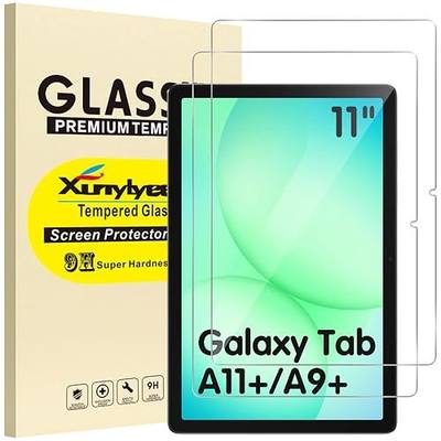 2 Pack Screen Protector for Samsung Galaxy Tab A11+/ A9+ 11 inch | A11 Plus/ A9 Plus Tempered Glass Film 9H Hardness Bubble Free Easy Installation