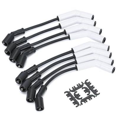 Spark Plug Wire Set for GM LS3/LS4/LS7/LT Engines 9070C Extreme 9000 Ceramic Spark Plug Boot Ignition Wire/Cable Kit