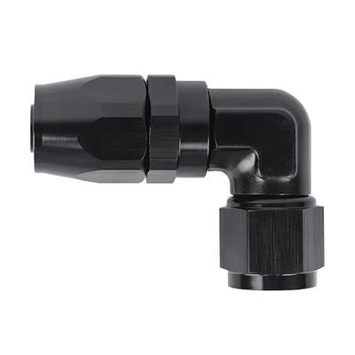 EVIL ENERGY 6AN Hose End Fitting 90 Degree Swivel Low Profile Forged Aluminum for CPE Braided Line